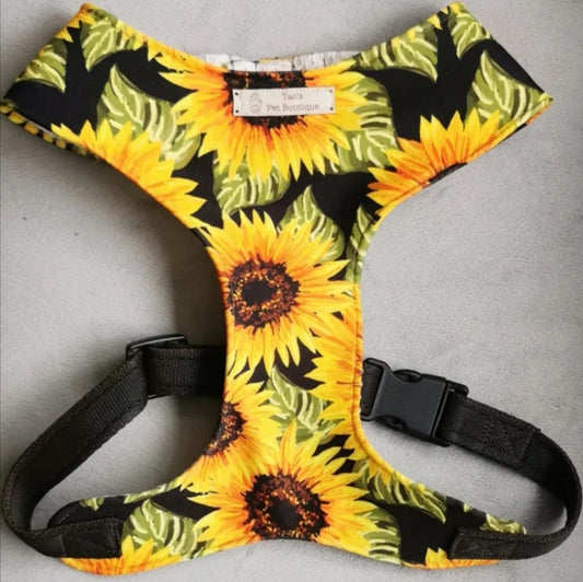 Waterproof Sunflower Dog Harness